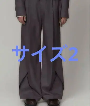 NULLUS 25SS INTERTWINED TROUSERS