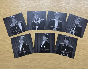 BTS MOS 체인지 자켓 카드 7장 세트