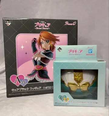 프리큐어 제일복권 A상 큐어 블랙 피규어 C상 터치 코뮤니