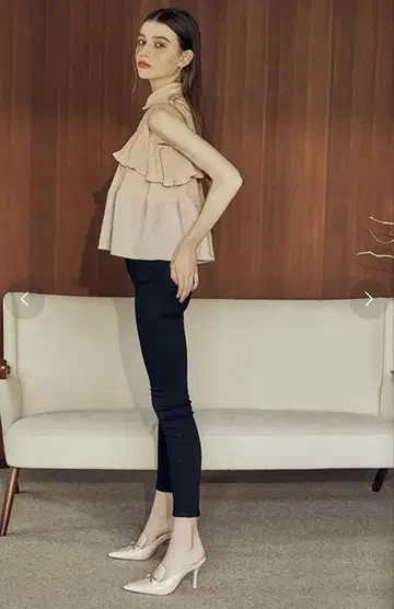 eimy istoire 데님 스트레치 스키니 블랙 24inch