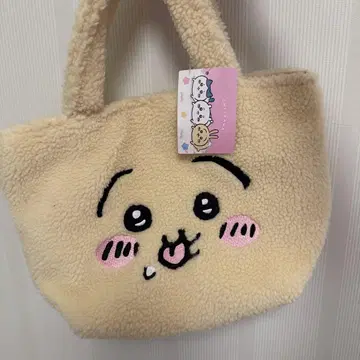 택 포함 토끼 보아 토트백