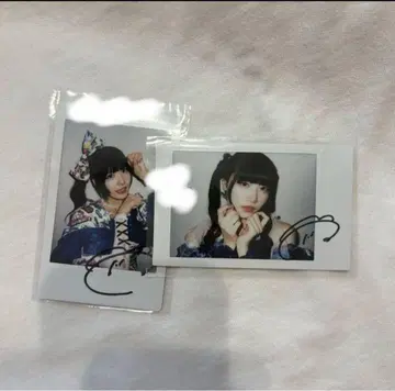 스위스 오쿠다 아유 폴라로이드 친필 온특