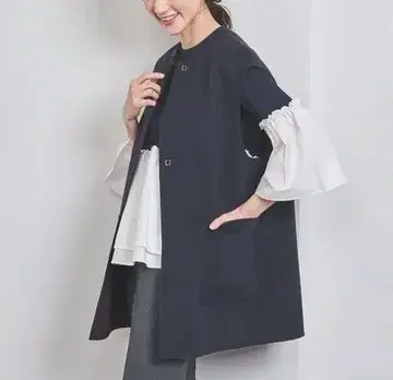바이컬러 리버 베스트