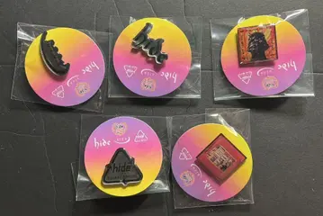 hide 핀즈 캡슐 60th Anniversary 가챠 5종 세트