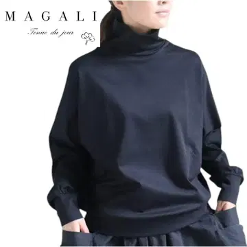 MAGALI 마가리 하이 게이지 코튼 터틀 티셔츠