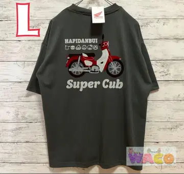 산리오 슈퍼커브 바이크 투어링 혼다 T셔츠 반팔 110cc