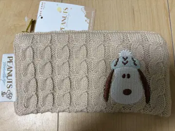 USJ 한정판 PEANUTS 스누피 니트 파우치 펜 케이스