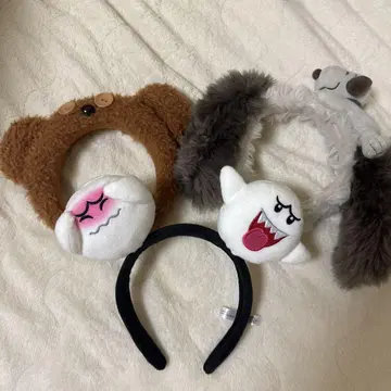 USJ 머리띠 3종 세트 스누피 팀 테레사