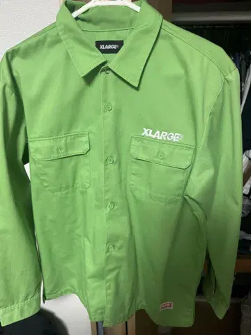 XLARGE 그린 긴팔 셔츠 L