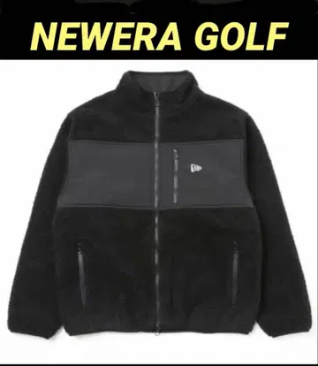 [새상품급] New Era 보아 플리스 자켓 블랙 L