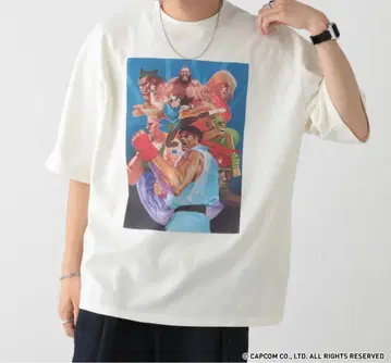 레이지블루 스트리트 파이터 콜라보 T셔츠