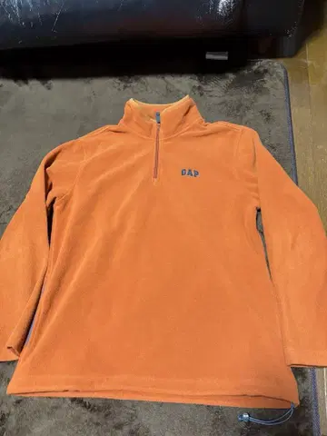 Gap 오렌지 플리스 자켓 L 사이즈