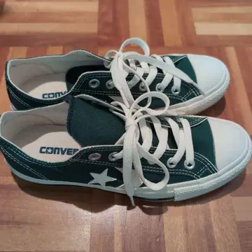 CONVERSE 다크 그린 스니커즈