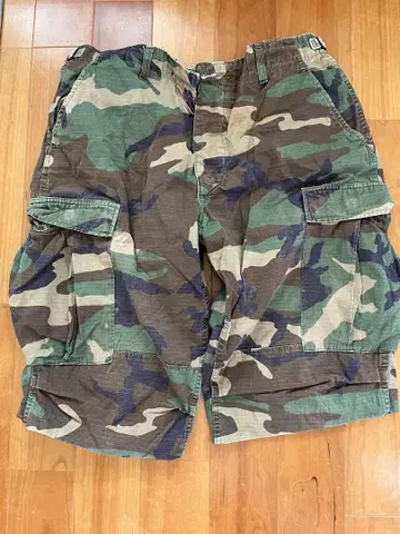빈티지 카모플라쥬 카고 팬츠 L 39