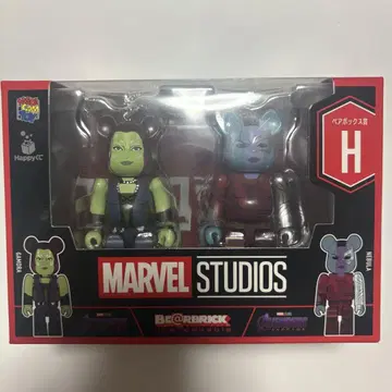 Happy 복권 MARVEL BE@RBRICK 페어 박스 H상