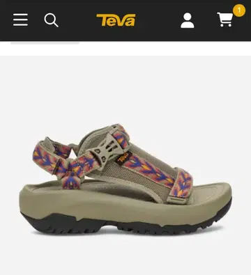 Teva 샌들 10s 허리케인 앰프 밑창 볼트 리바이브