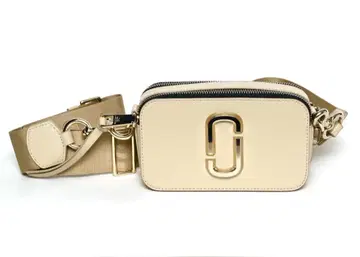 새상품급 Marc Jacobs The Snapshot Bag 베이지
