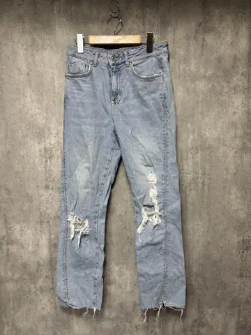 ZARA 자라 데미지 가공 데님 팬츠 36