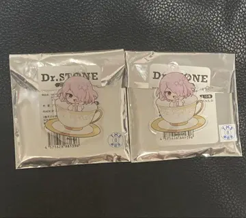 Dr.STONE 미니 캐릭터 아크릴 키링 루나 2개 세트
