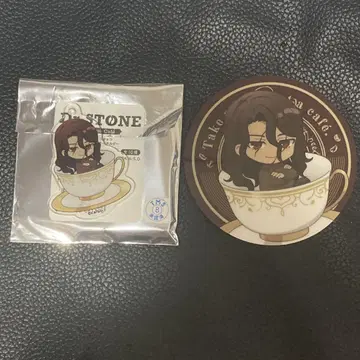 Dr.STONE 순 츠카사 코스터&미니 캐릭터 아크릴 키링