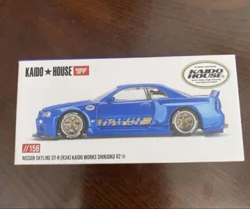MINI GT 1/64 닛산 스카이라인 GT-R R34 카이도 미니카