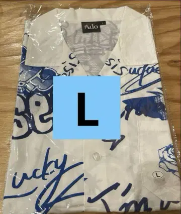 Ado 5th POPUP STORE 오픈 카라 셔츠 L 사이즈