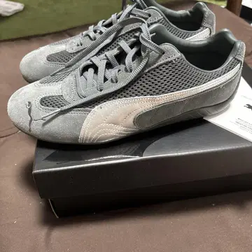 PUMA 스피도캣 프리미엄 쉐도우 그레이 실버 박스 있음