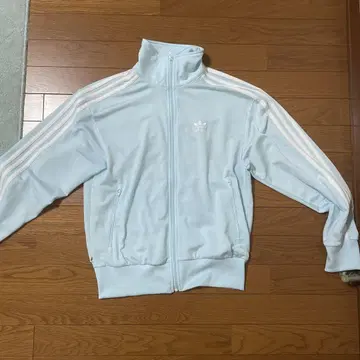 adidas 라이트 블루 집업 자켓