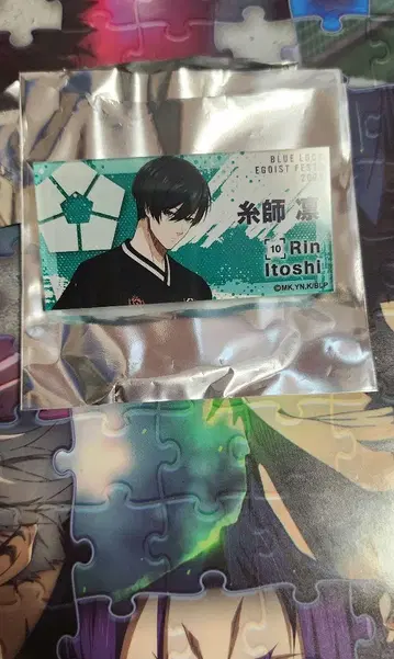 블루 록 에고 페스티벌 이토시 린 네임 배지