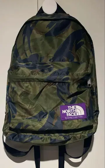 THE NORTH FACE 퍼플 라벨 백팩 카모플라쥬 패턴
