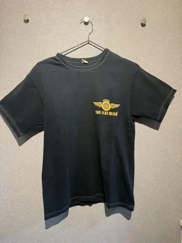 THE FLAT HEAD 다크 네이비 T셔츠 38
