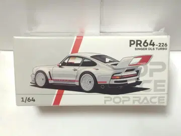 팝 레이스 1/64 싱거 DLS TURBO TRACK 화이트