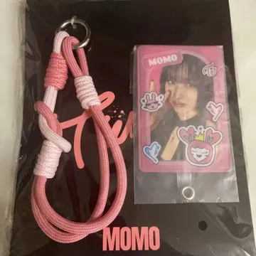 TWICE 모모 THIS IS FOR 폰탭 & 스트랩 트레이딩 카드
