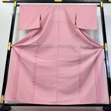 여름 기모노 명주 핑크 이로무지 단의 심플 NK-1222