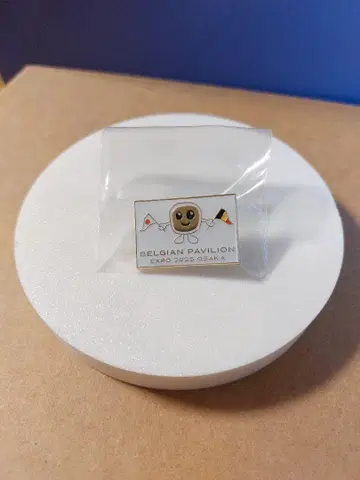 오사카 엑스포 벨기에 파빌리온 핀 배지 EXPO 2025 OSAKA