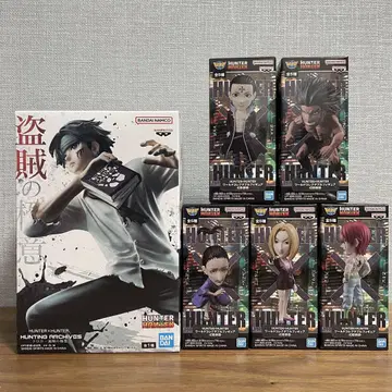 HUNTER x HUNTER 클로로 피규어 월드 컬렉션 환영여단 6세트
