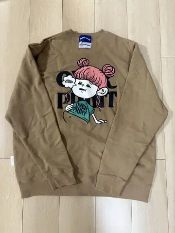 WEAR 'em all 아트 프린트 맨투맨 L