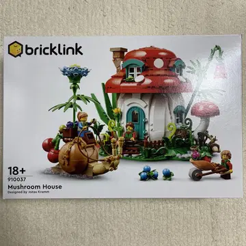LEGO bricklink 910037 Mushroom House