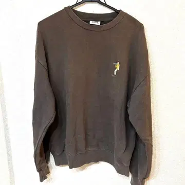 SESSION STREET WEAR 브라운 트레이닝복