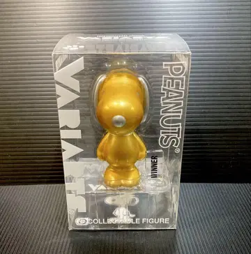 PEANUTS VARIARTS 골드 피규어