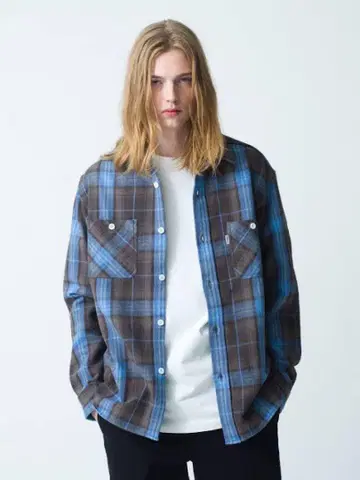 RHC x 스탠다드 캘리포니아 Flannel Cheked Shirt