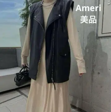 새상품급 Ameri UNWIND CUT SEW DRESS 원피스 완판템