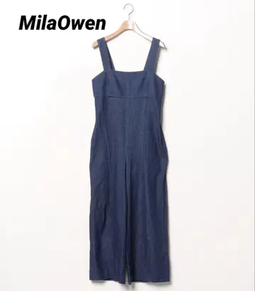 [ 컨디션 최상 ] MilaOwen 미라 오웬 데님 살로펫 오버롤