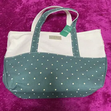 [ 미사용품 ] L.L.Bean 토트백 도트 Boat and Tote