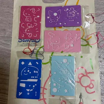 산리오 프리미엄 오에카키 플레이트