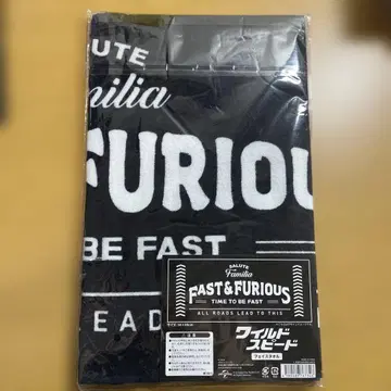 [ 미사용 새상품 ] 와일드 스피드 페이스 타월 FAST FURIOUS