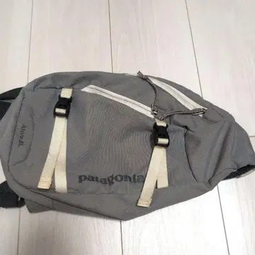 patagonia Atom 8L 바디백 그레이