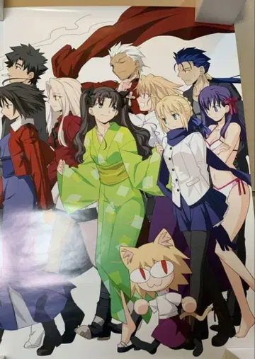 TYPE-MOON 멜브라 B2 포스터