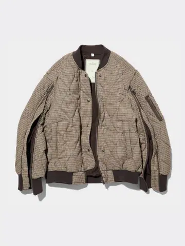 GU 로쿠 콜라보 퀼팅 블루종 3XL