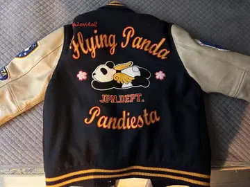 Oriental Nishiki 플라잉 팬더 바시티 자켓 XL